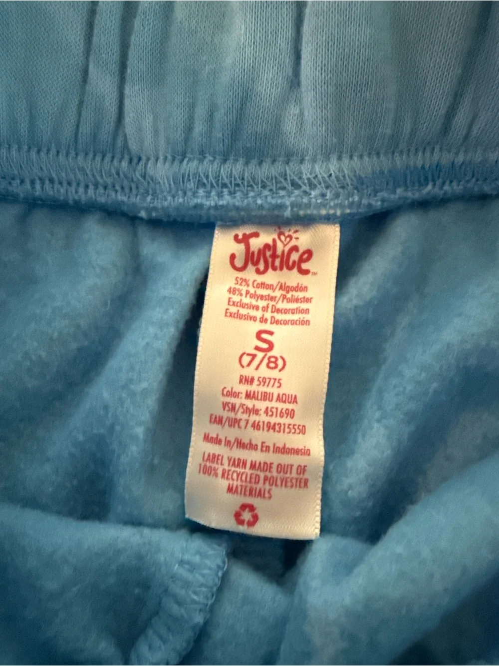 Justice Girls Small (7/8) Gymnastics Set